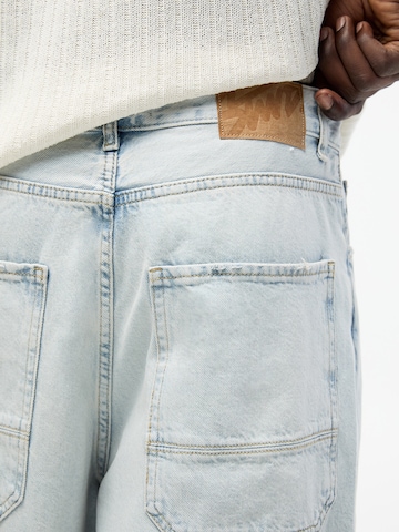 Baggy Jean Pull&Bear en bleu