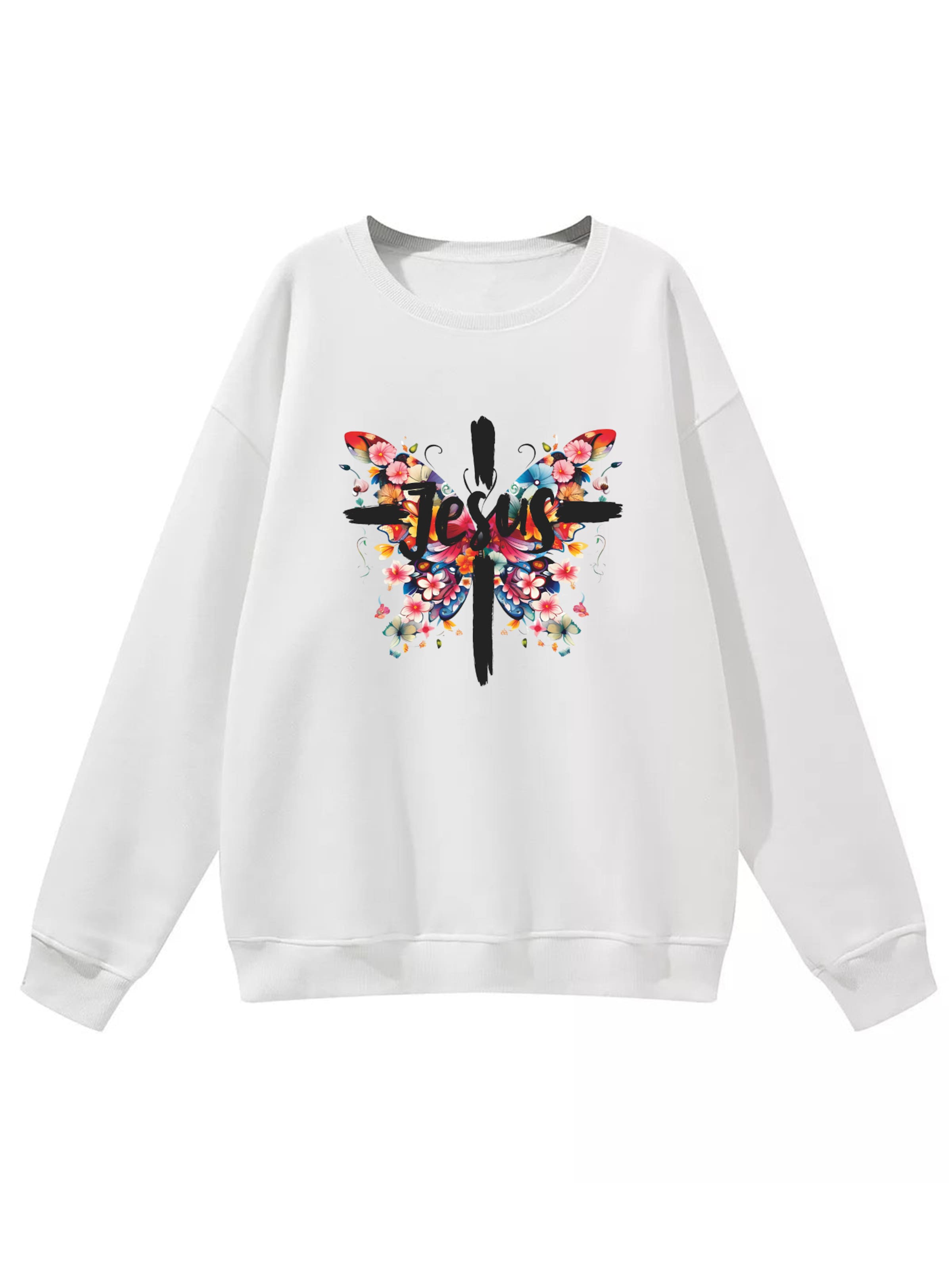 GORHEY Sweatshirt‌ in weiß, Produktansicht