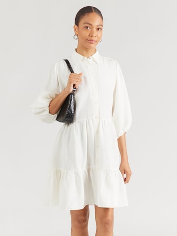 BOSS Košilové šaty 'C_Disenna' – bílá: přední strana