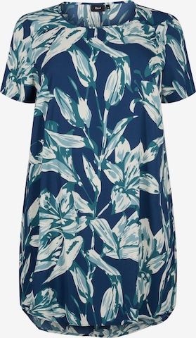 Zizzi Dress 'ANNI' in Blue: front