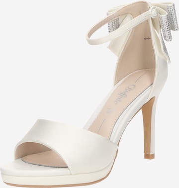 balta BUFFALO Basutės su dirželiais: priekis