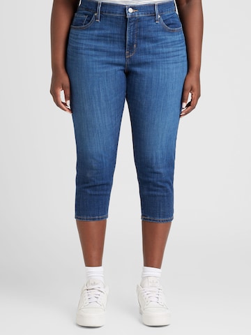 Levi's® Plus Slim fit Jeans in Blue: front