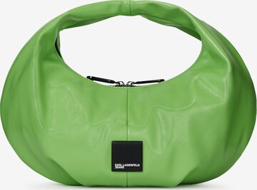 Borsa a mano di KARL LAGERFELD JEANS in verde: frontale