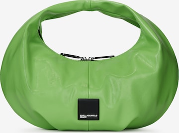 KARL LAGERFELD JEANS Τσάντα χειρός σε πράσινο: μπροστά