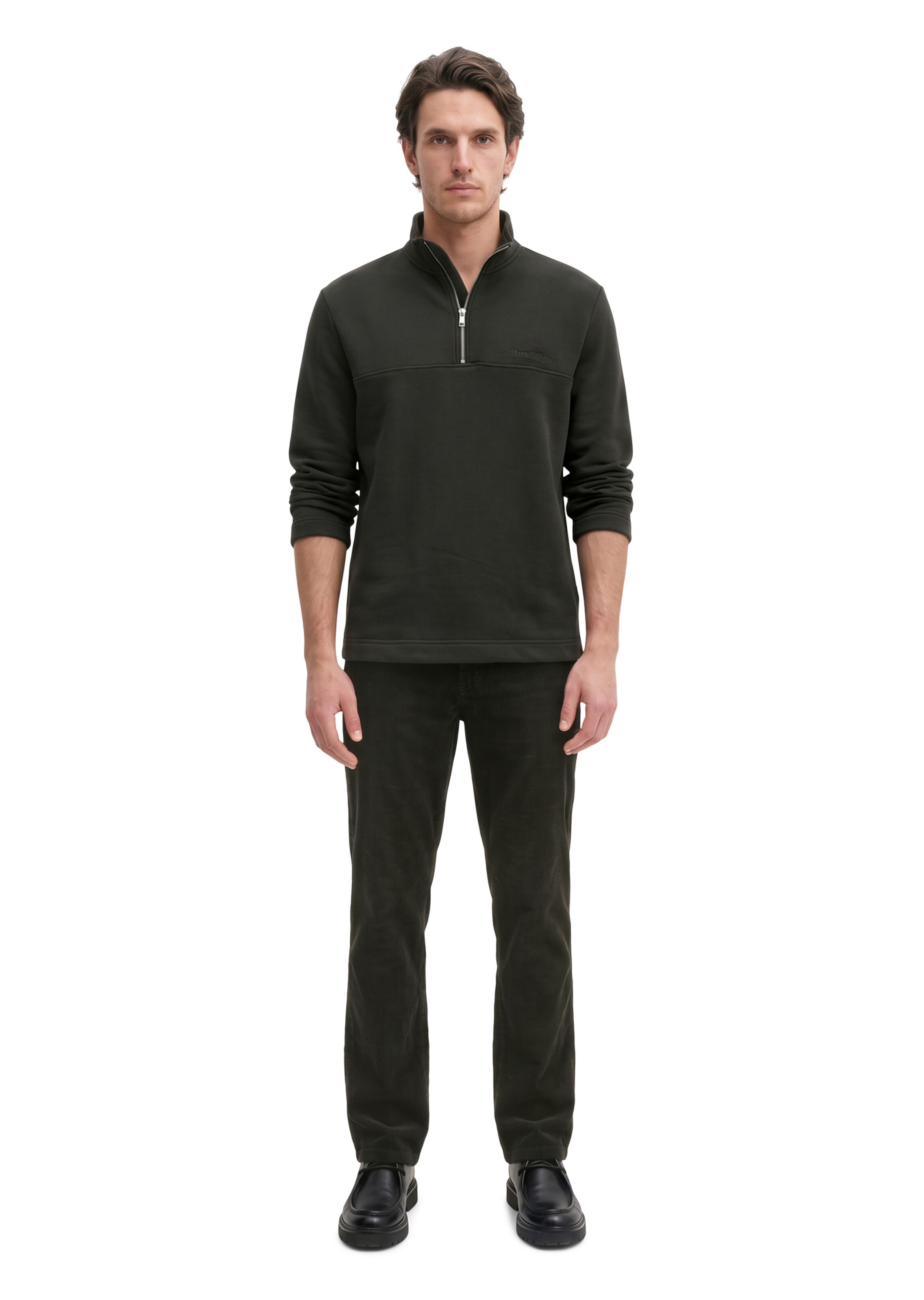 Marc O'Polo Sweatshirt in Schwarz