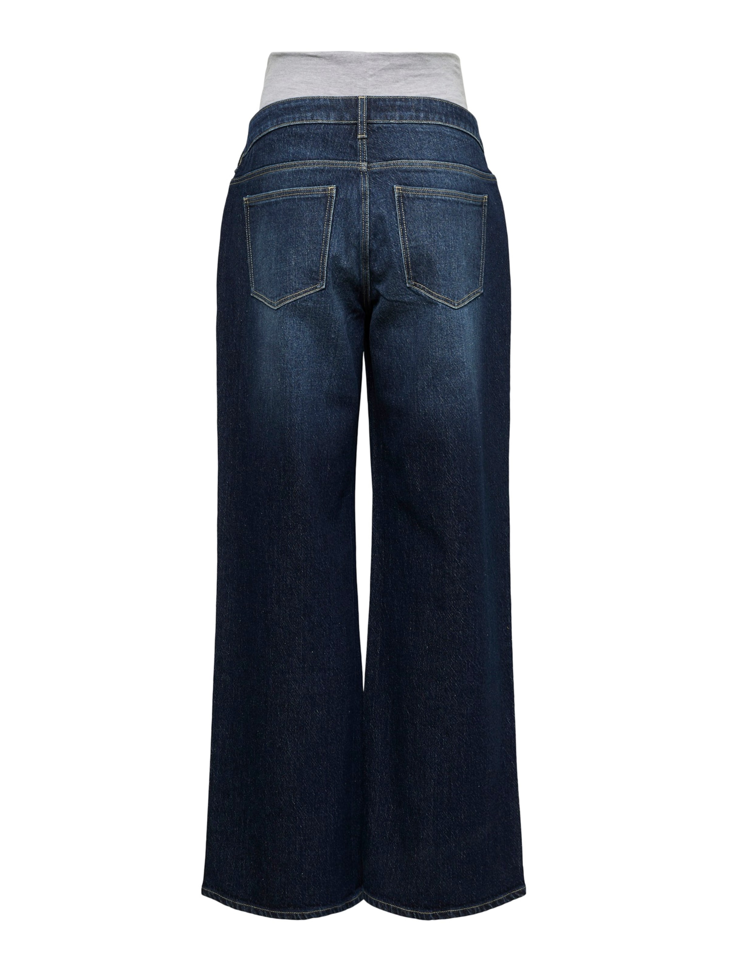 Wide leg Jeans 'MLMALAGA' di MAMALICIOUS in blu