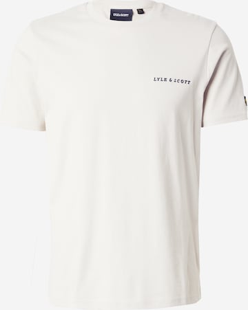 Maglietta di Lyle & Scott in grigio: frontale