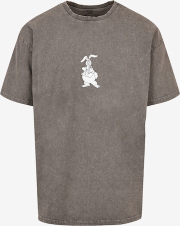 F4NT4STIC T-Shirt 'Alice Im Wunderland Heroes Of Childhood' in Grau: Vorderseite