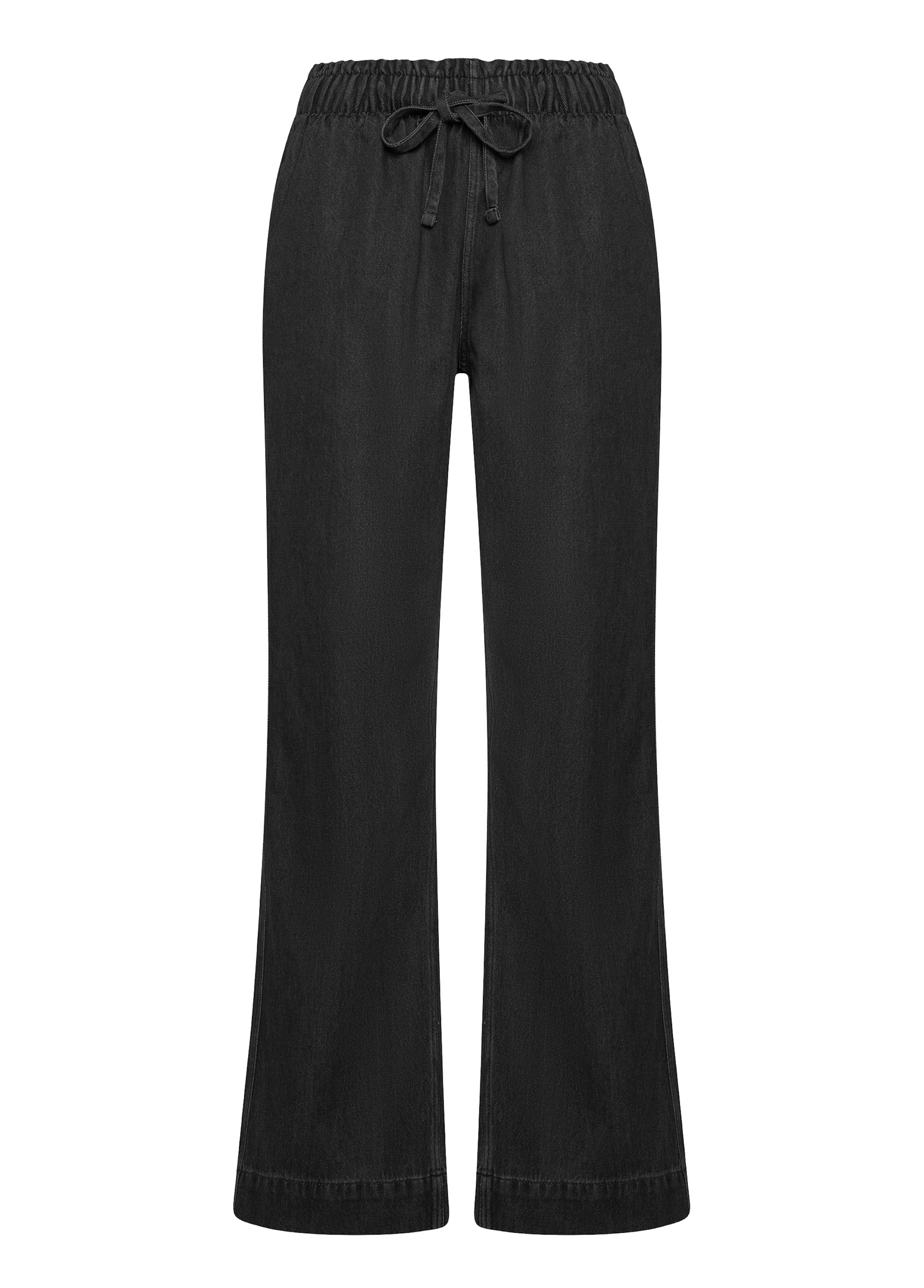 DEHA Wide Leg Jeans in Schwarz: Vorderseite