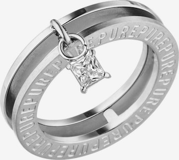 PURELEI - Anillo 'Precious' en plata: frente