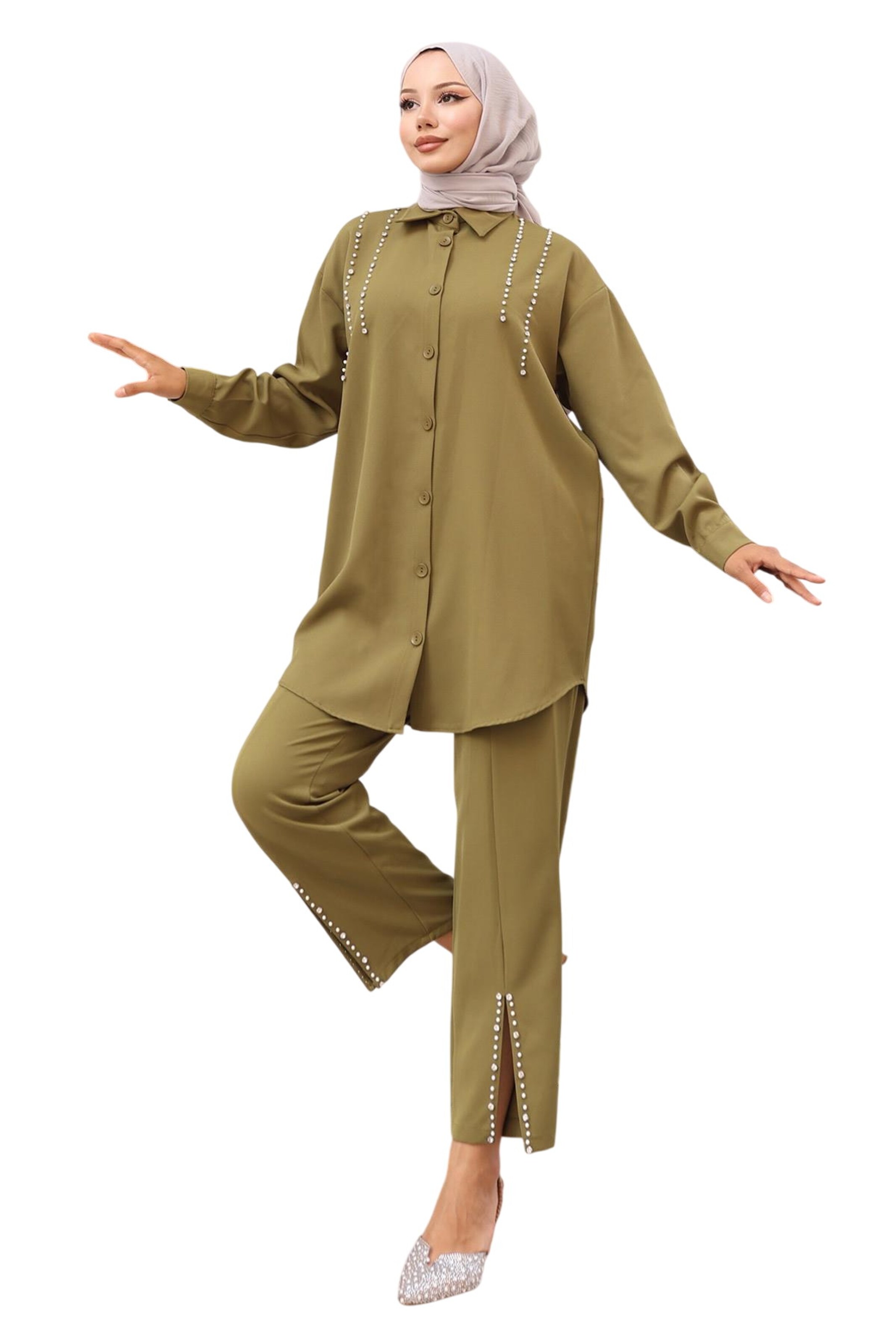 MODAMIHRAM Pantsuit in Green