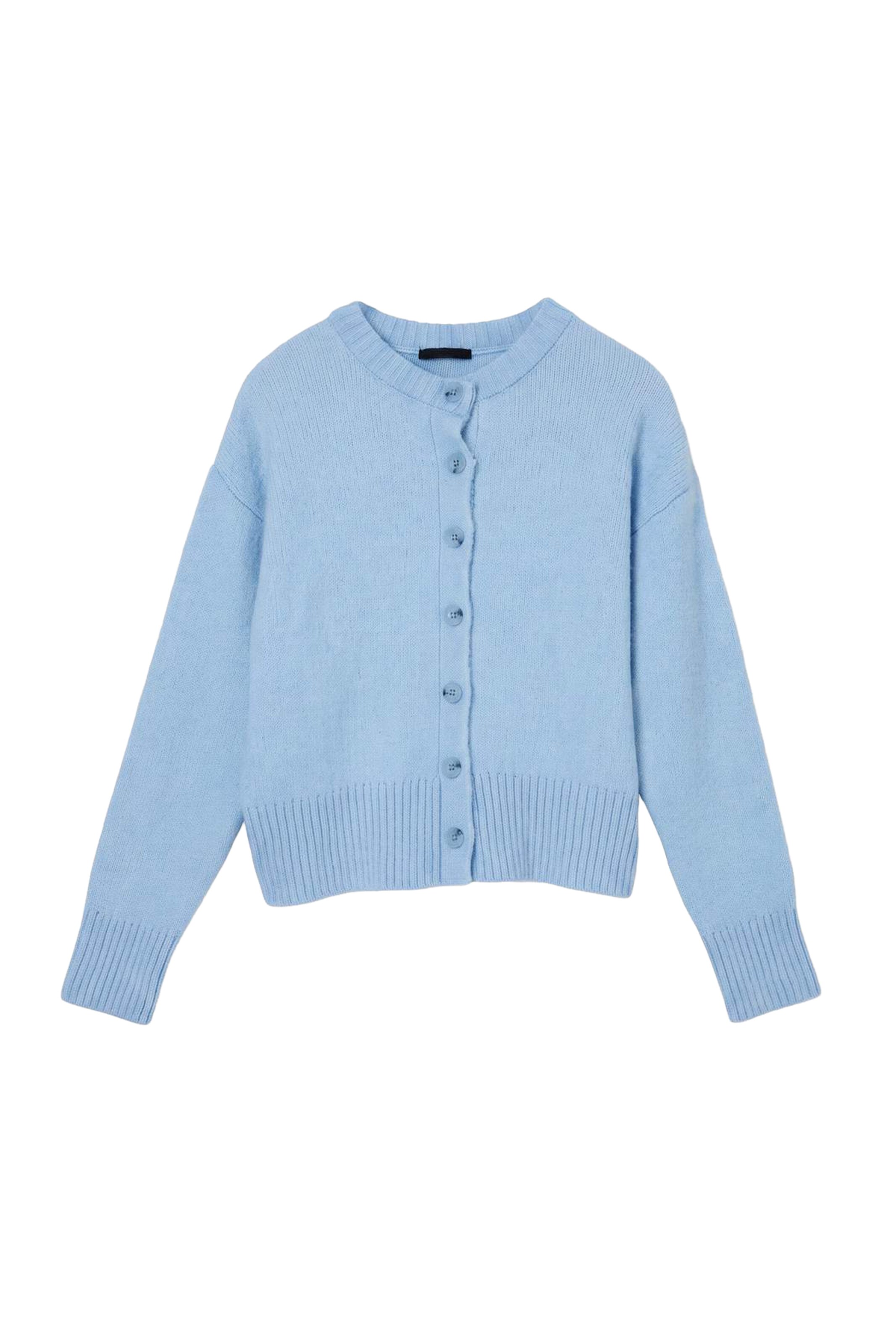 Trendyol Strickjacke in XS in hellblau, Produktansicht