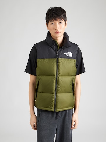 THE NORTH FACE Средняя посадка Жилетка '1996 Retro Nuptse Vest' в Зеленый: спереди
