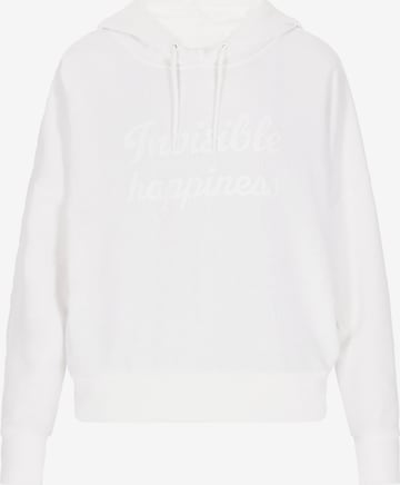 MYMO Bluzka sportowa 'Back To School' w kolorze biały: przód