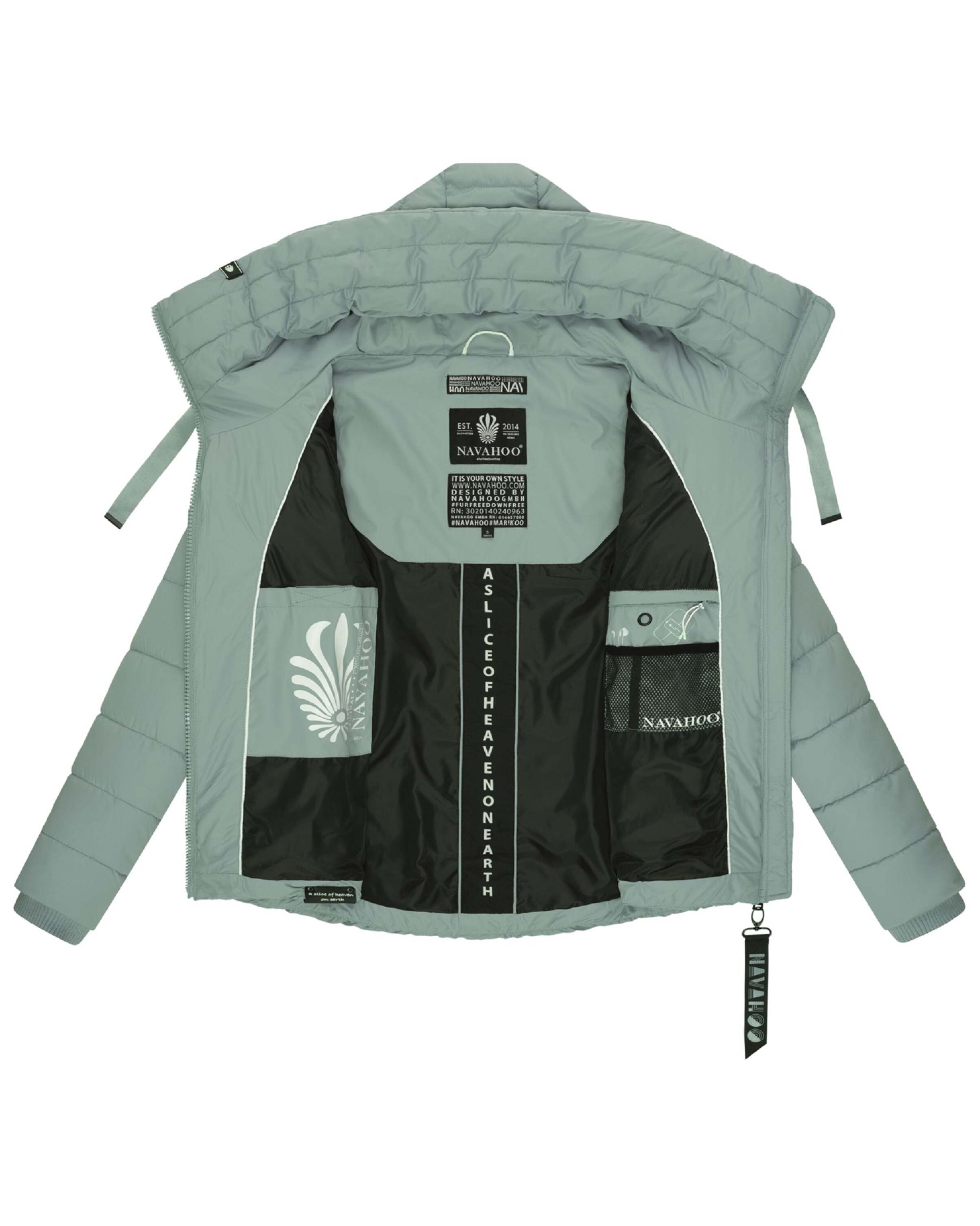 Veste d’hiver 'Amayaa' NAVAHOO en vert