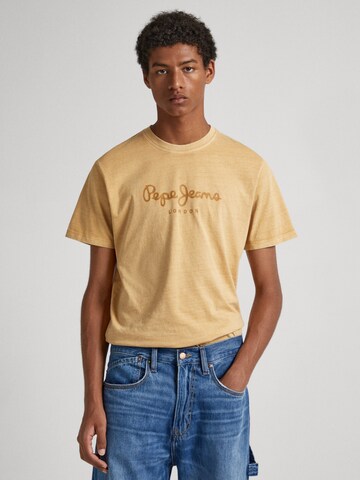 Pepe Jeans Shirt 'JAYDEN' in Yellow: front