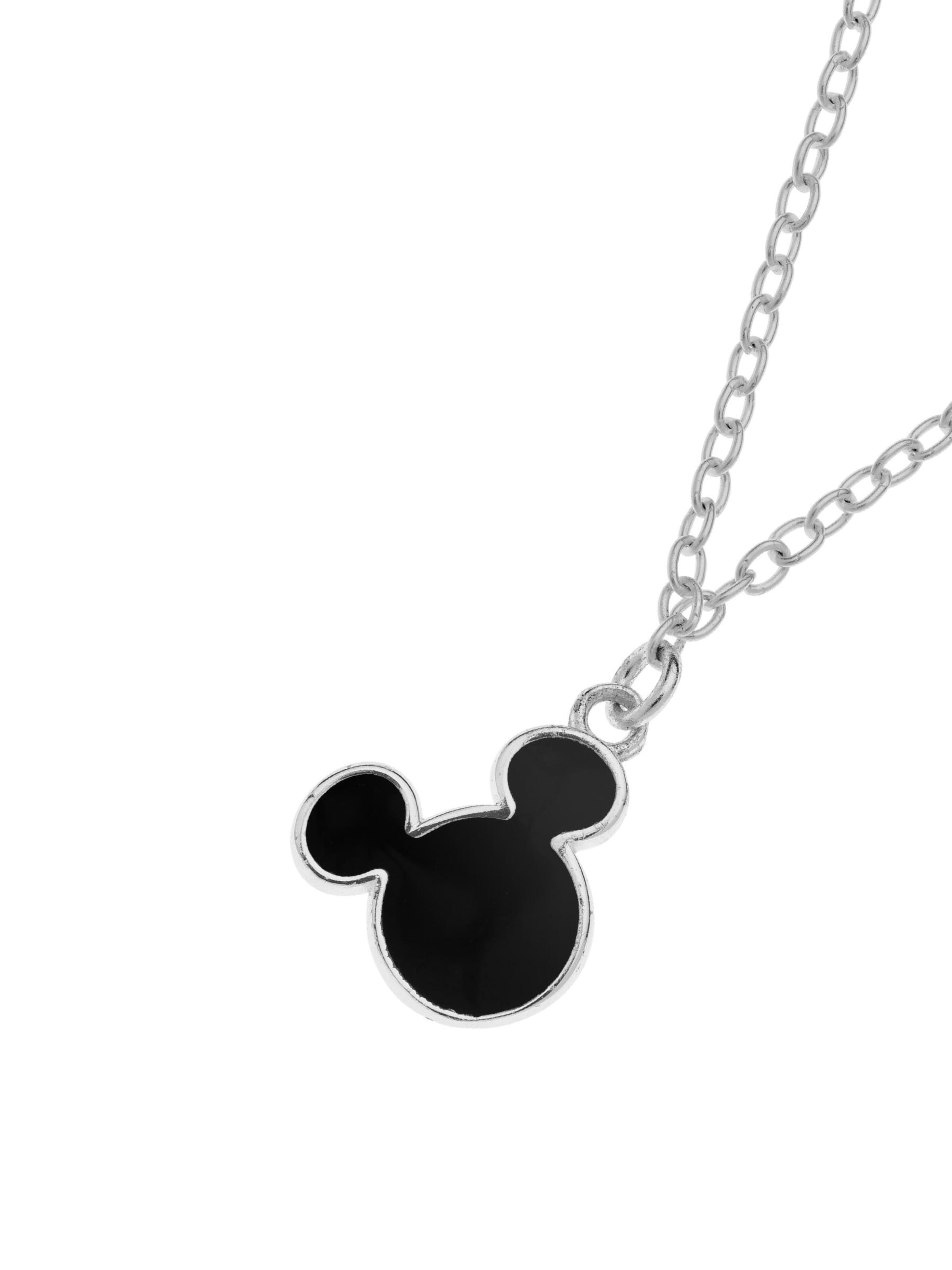 Bijou 'Halskette Mickey Mouse' DISNEY en noir