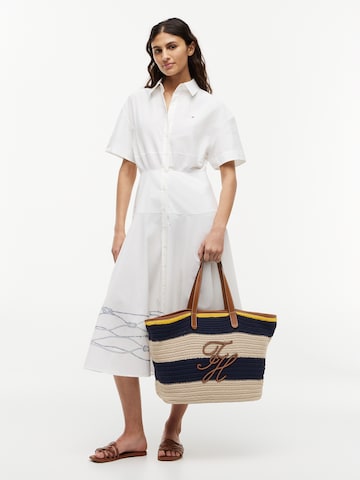 TOMMY HILFIGER Nákupní taška – modrá