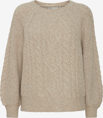 ICHI Pullover in Beige: predná strana