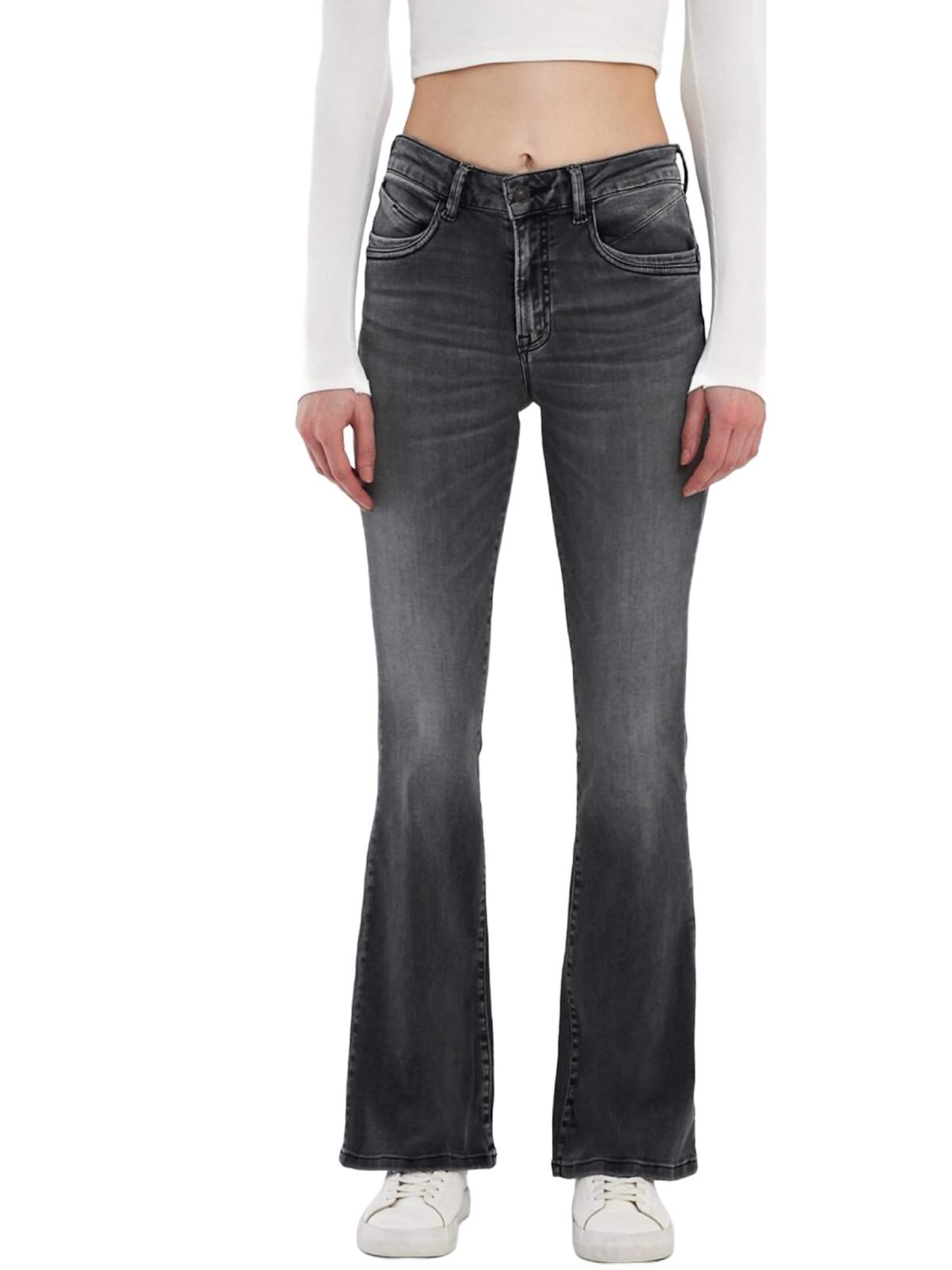 évasé Jean 'Jonna' LTB Jeans en bleu : devant