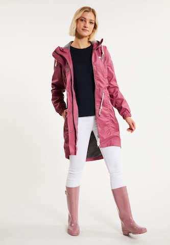 Manteau fonctionnel Schmuddelwedda en rose