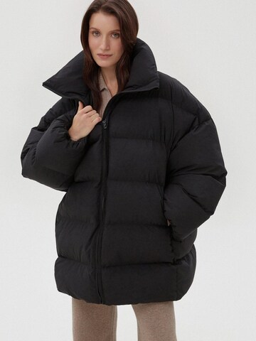 Estro Winterjacke '11221'‌‌‌‌‌‌‌‌ in Schwarz: Vorderseite