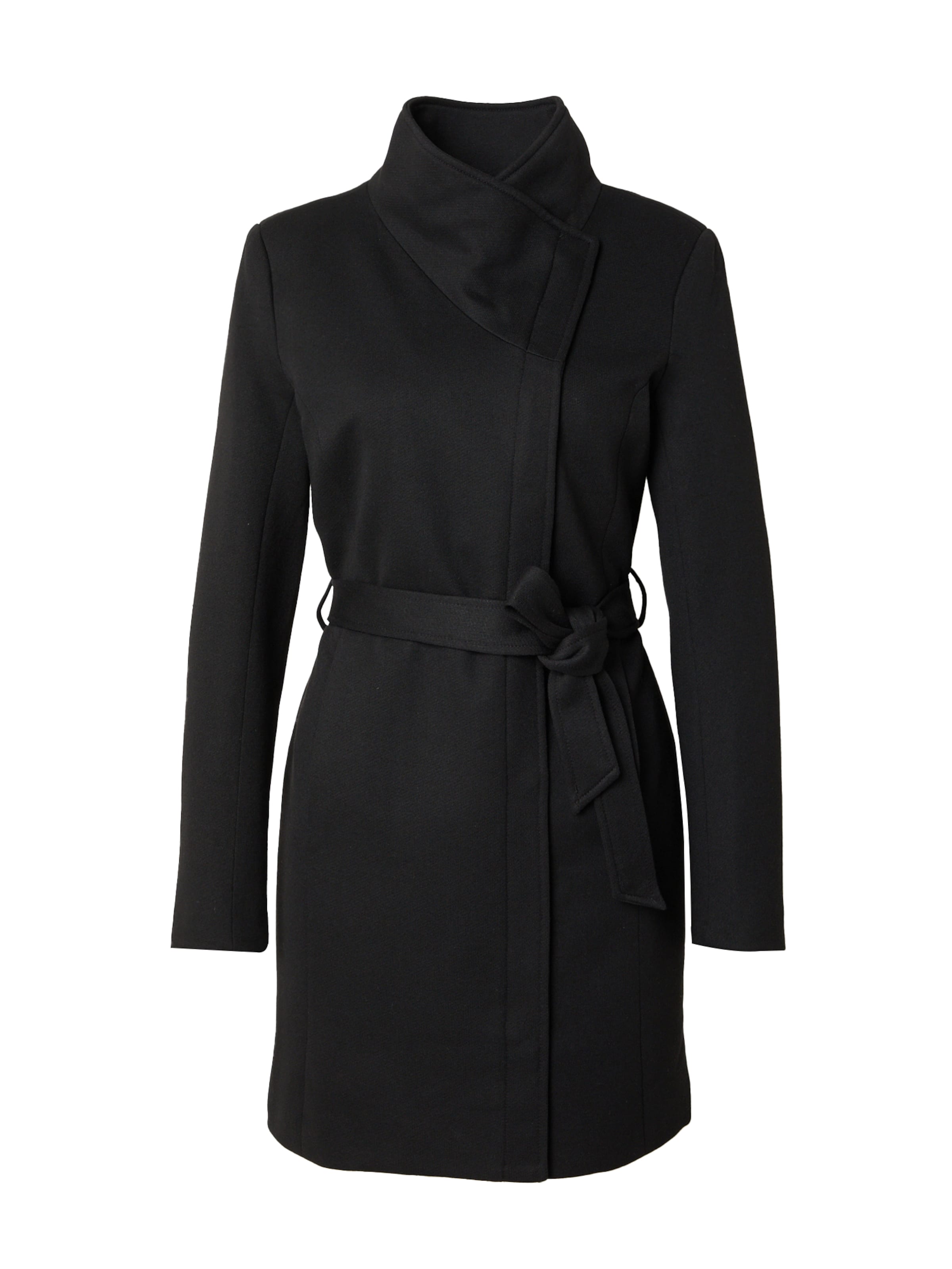 melns ONLY Starpsezonu mētelis 'ELLI': no priekšpuses