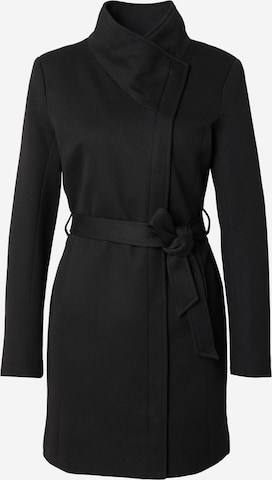 ONLY Between-seasons coat 'ELLI' in Black: front