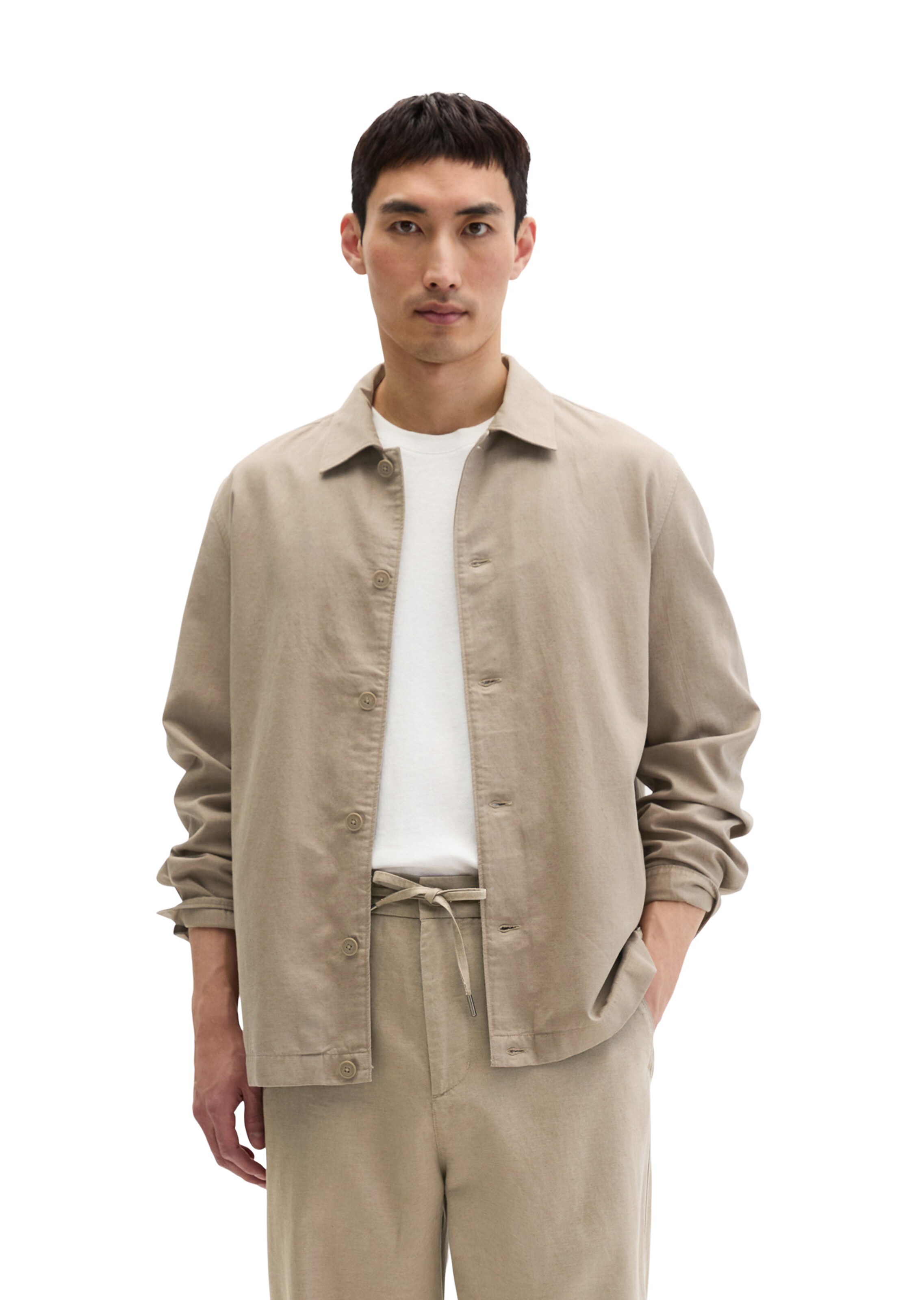 Marc O'Polo Between-season jacket in Beige: front