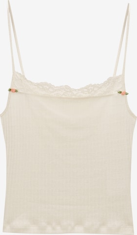 Pull&Bear Toppi värissä beige: etupuoli