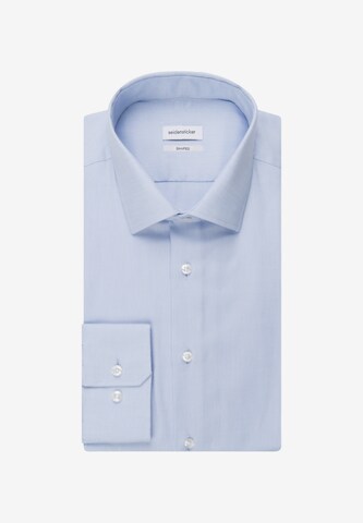 SEIDENSTICKER Slim fit Business Shirt ' Shaped ' in Blue