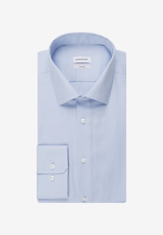 SEIDENSTICKER Slim fit Zakelijk overhemd ' Shaped ' in Blauw