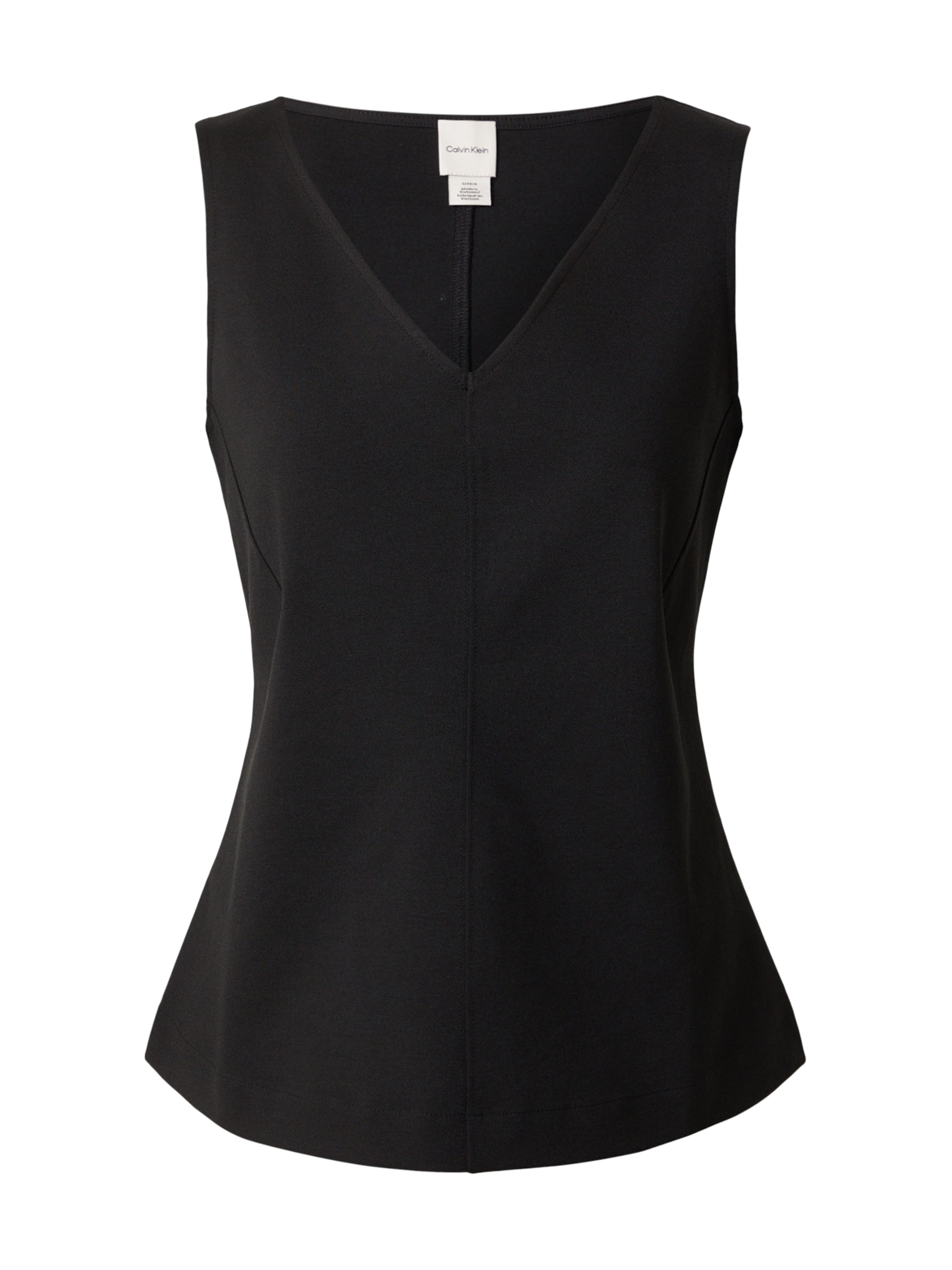 Calvin Klein Top – černá: přední strana
