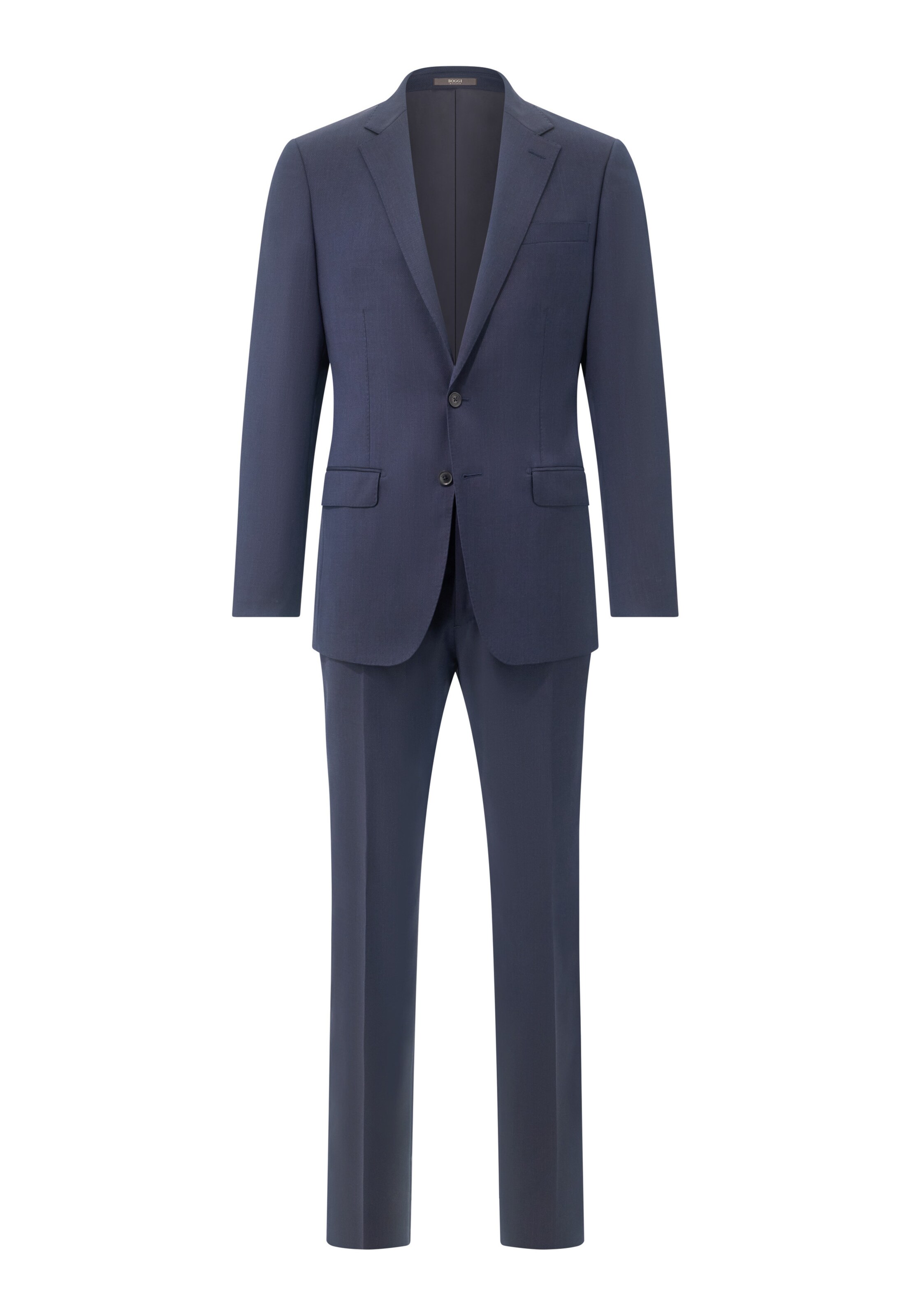 Coupe slim Costume Boggi Milano en bleu : devant