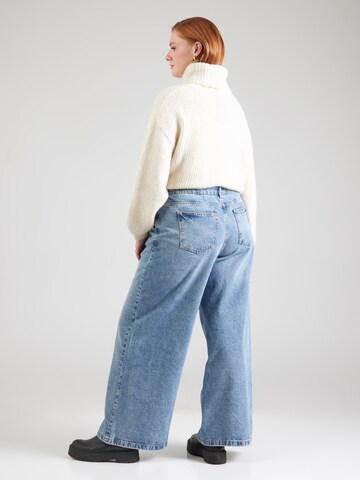 Wide Leg Jean 'NMWINDIE' Noisy May Curve en bleu
