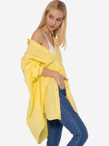 Camicia da donna di SASSYCLASSY in giallo