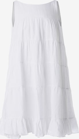 KAN Summer Dress 'COLUMBINE' in White: front