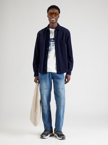 T-Shirt 'Caron' INDICODE JEANS en blanc