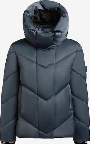khujo Winterjacke 'Olsa2' in Blau: Vorderseite
