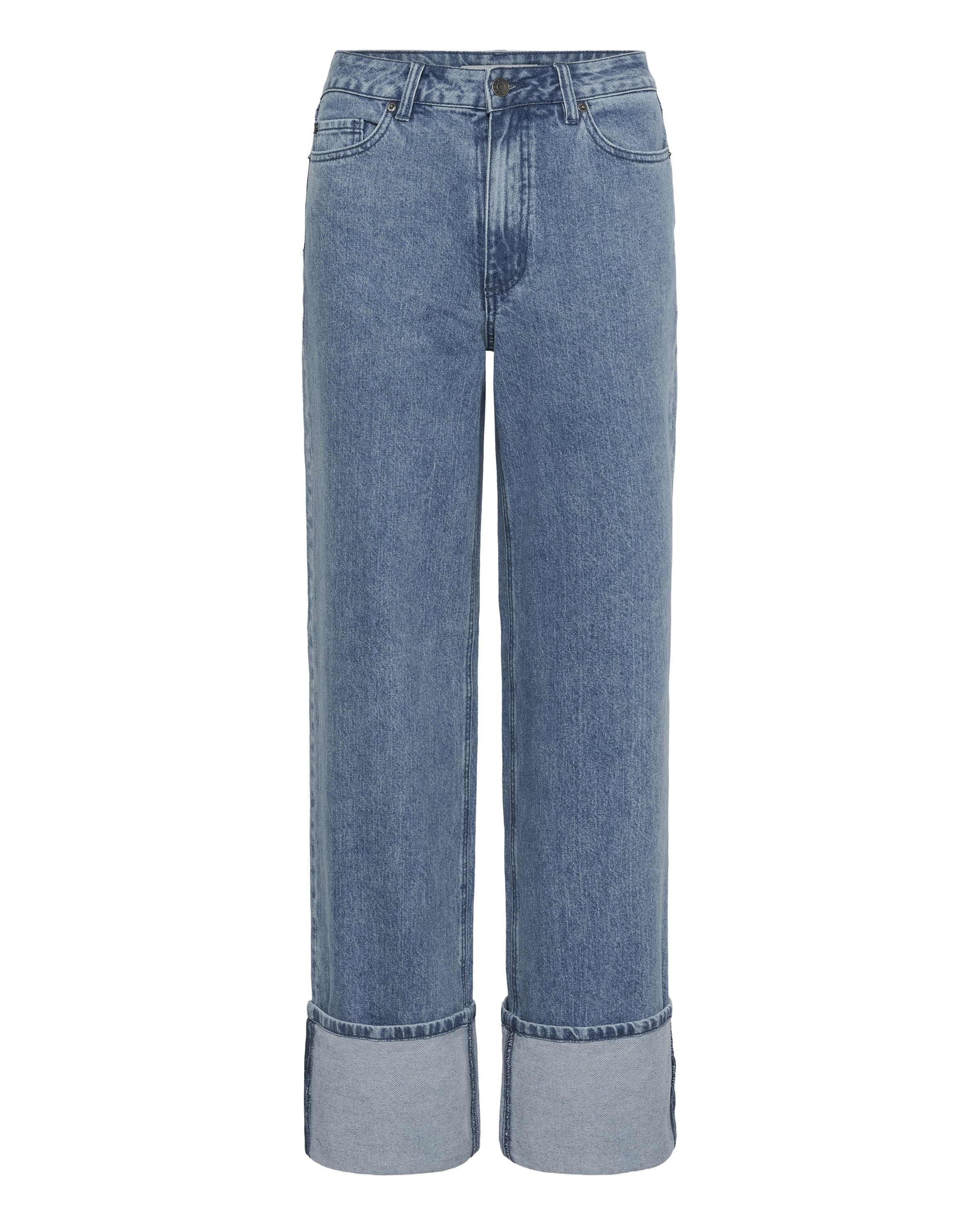 Kaffe Wide Leg Jeans 'Vallis' in Blau: Vorderseite