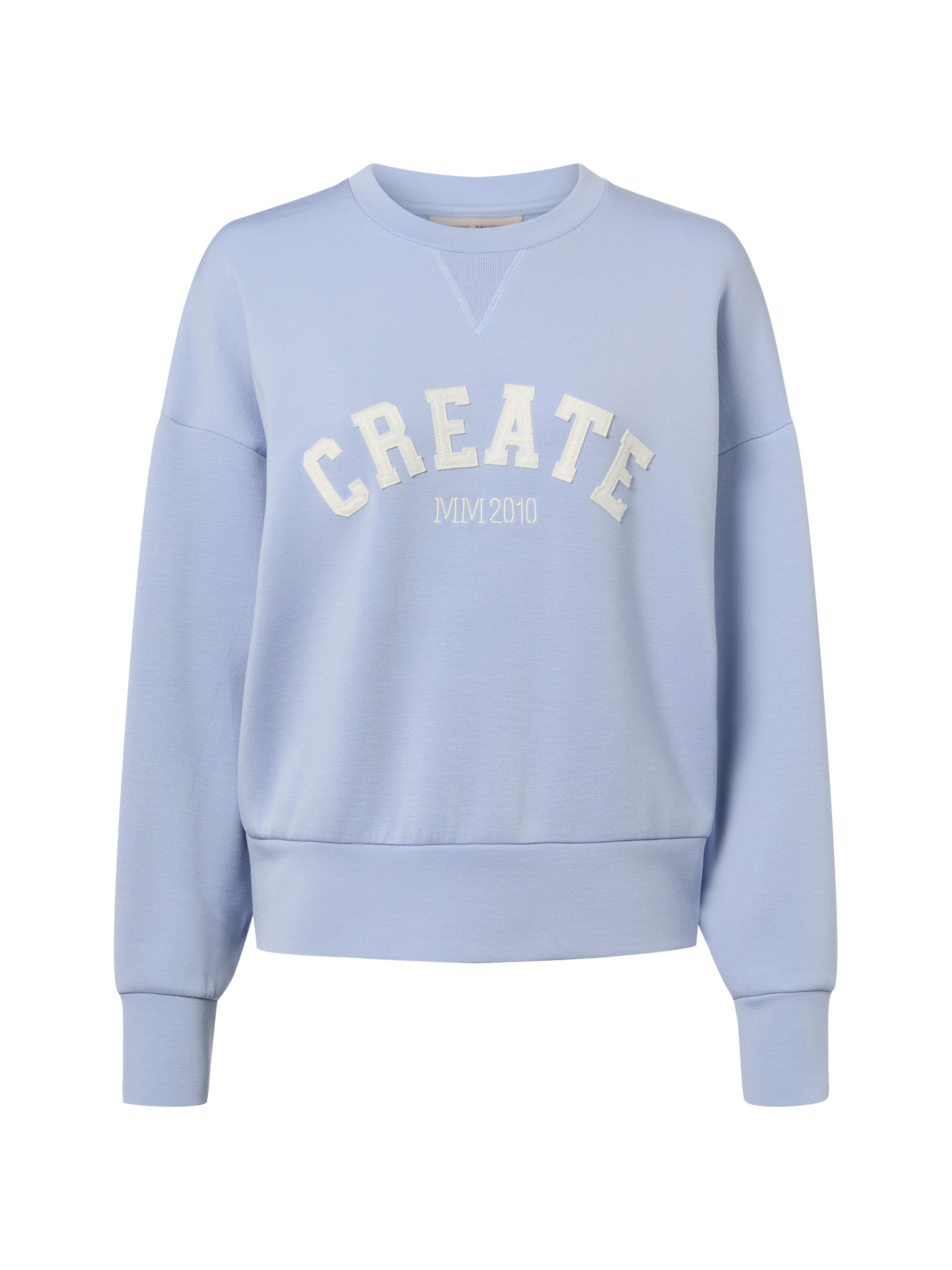 Sweat-shirt ' MMCELLI ' MOS MOSH en bleu : devant