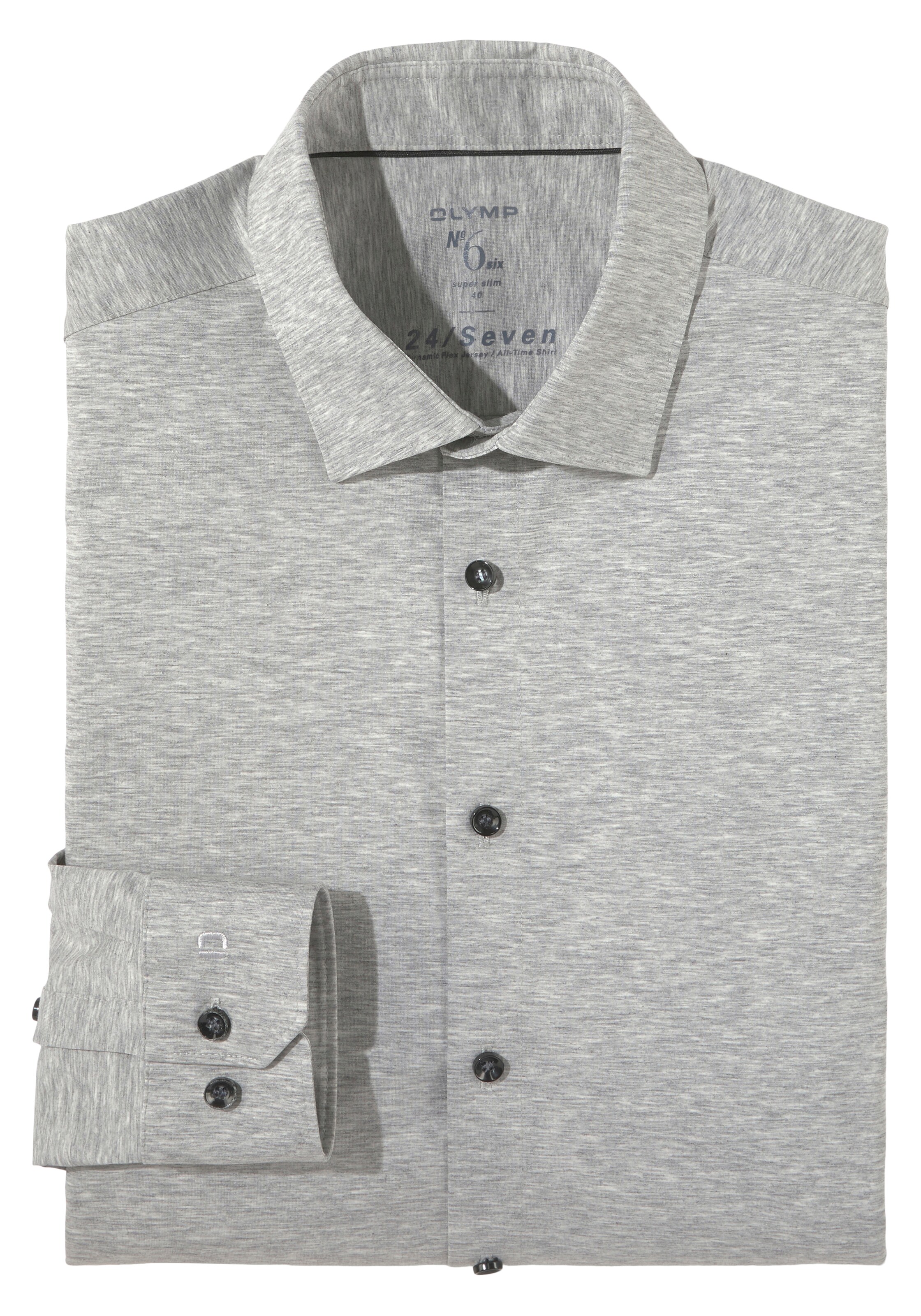 OLYMP Slim Fit Hemd in Grau