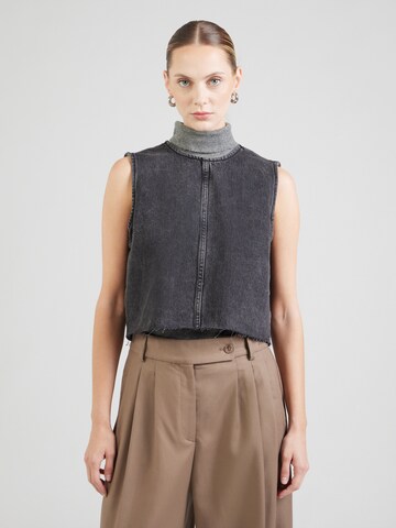 Dr. Denim Overdel 'Erin' i sort: forside