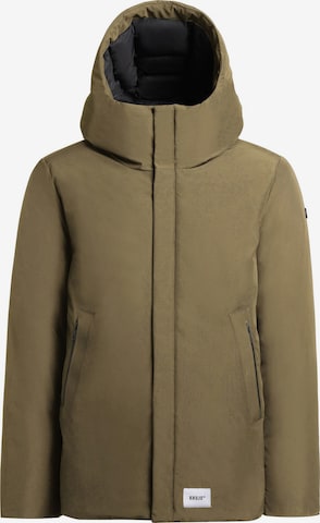 khujo Winterjacke in Grün: Vorderseite