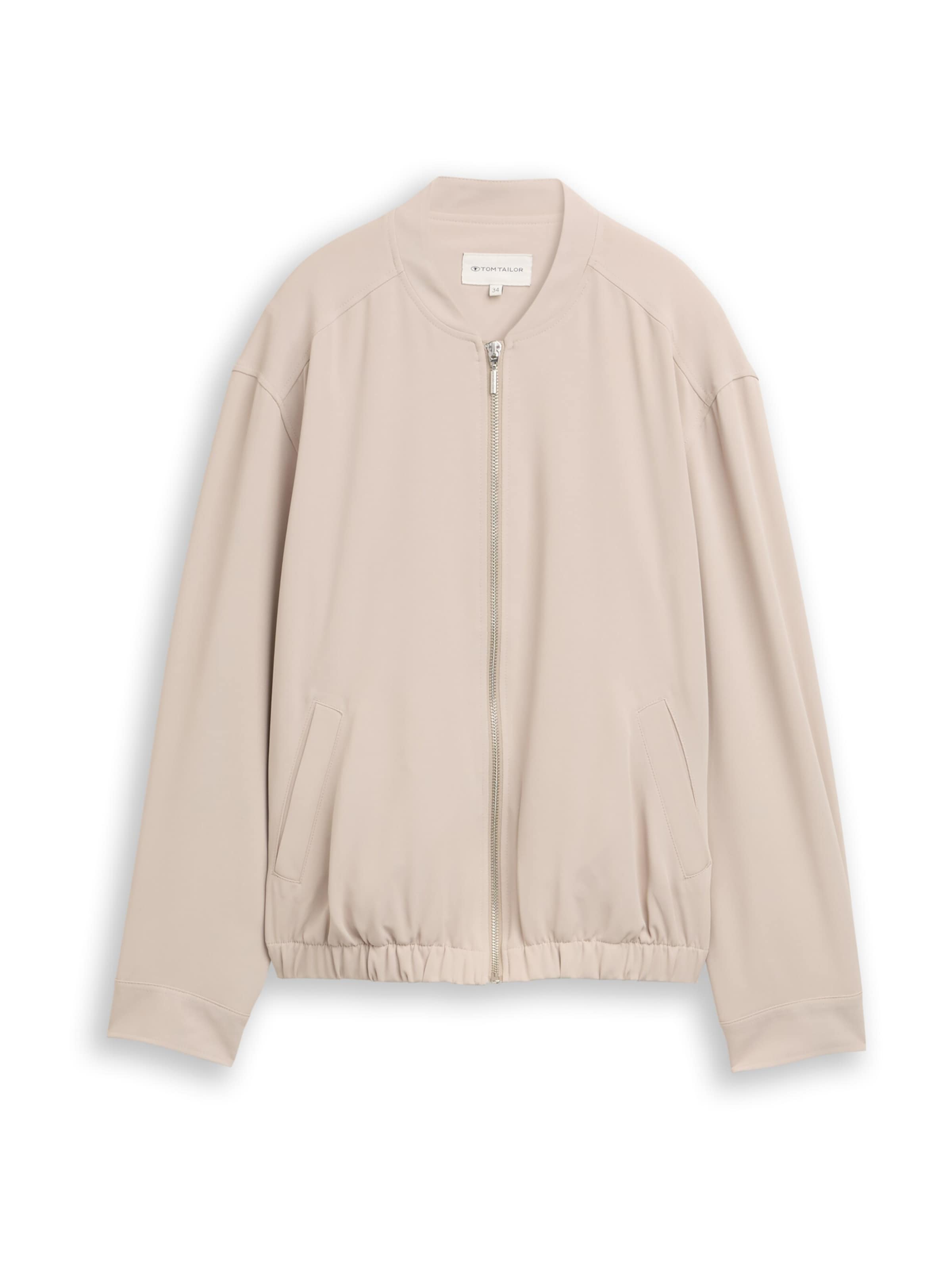 TOM TAILOR Tussenjas in Grijs: voorkant