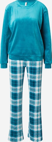 Hunkemöller Pyjama in Blau: predná strana