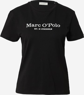 Marc O'Polo Shirt in Zwart: voorkant