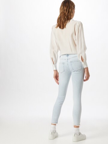 ONLY Skinny Jeans 'Blush' in Blau