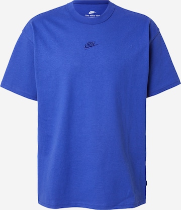 Nike Sportswear Футболка 'Premium Essentials' в Синий: спереди