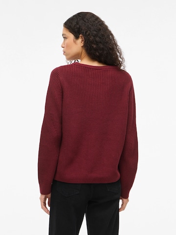Pullover 'VIChing' di VILA in rosso